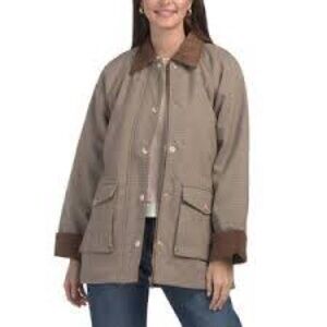 House of Harlow 1960 Tan and Brown Utility Jacket